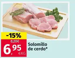 Maskom Supermercados Solomillo de cerdo oferta