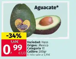 Maskom Supermercados Aguacate oferta