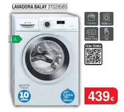 Milar Balay Lavadora 3ts285bs oferta