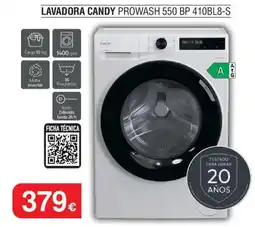 Milar Candy Lavadora prowash 550 bp 410bl8-s oferta