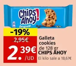 Maskom Supermercados Chips Ahoy Galleta cookies oferta