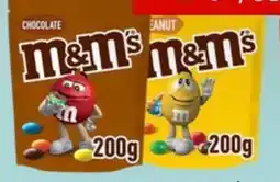 Maskom Supermercados M&M Gragea de chocolate/ cacahuete con chocolate pouch oferta
