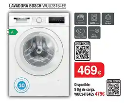 Milar Bosch Lavadora wuu28t64es oferta