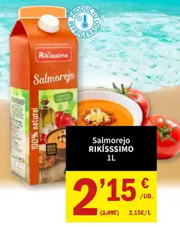 Spar Express Rikisssimo Salmorejo oferta
