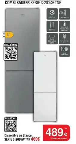 Milar Sauber Combi serie 3-200xv tnf oferta