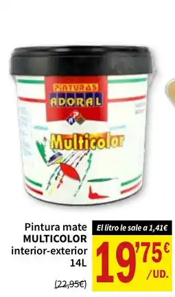 Spar Express Multicolor Pintura mate interior-exterior oferta