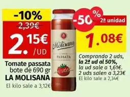 Maskom Supermercados La Molisana Tomate passata oferta
