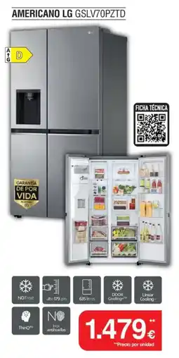 Milar LG gslv70pztd oferta