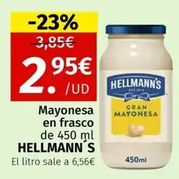 Maskom Supermercados Hellmann's Mayonesa en frasco oferta