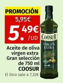 Maskom Supermercados Coosur Aceite de oliva virgen extra Gran selección oferta