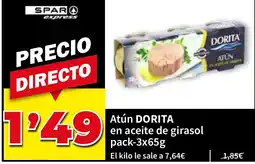Spar Express Dorita Atún en aceite de girasol oferta