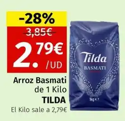 Maskom Supermercados Tilda Arroz Basmati oferta
