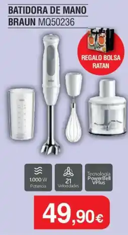 Milar Braun Batidora de mano mq50236 oferta