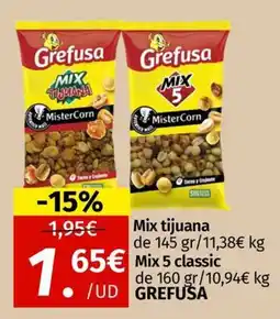 Maskom Supermercados Grefusa Mix tijuana oferta