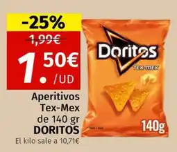Maskom Supermercados Doritos Aperitivos Tex-Mex oferta