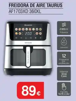 Milar Taurus Freidora de aire af1703xd 360xl oferta