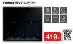 Milar Teka Encimera izf 64600 msp oferta
