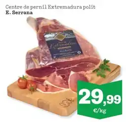 Sorli E. Serrana Centre de pernil Extremadura polit oferta