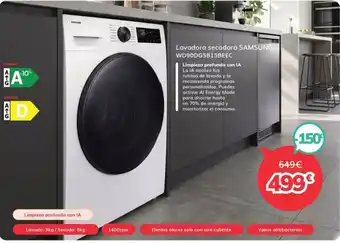 Mi electro Samsung Lavadora secadora oferta