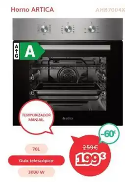 Mi electro Artica Horno oferta