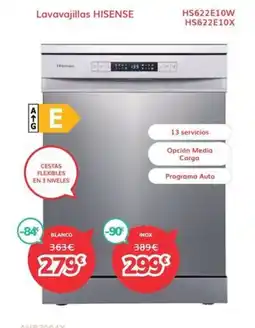 Mi electro Hisense Lavavajillas oferta