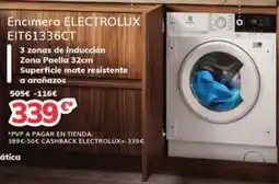 Mi electro Electrolux Encimera EIT61336CT oferta