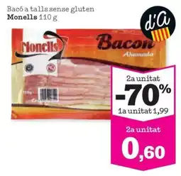 Sorli Monells Bacó a talls sense gluten oferta
