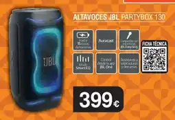 Milar Jbl Altavoces partybox 130 oferta