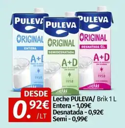 Maskom Supermercados Puleva Leche oferta