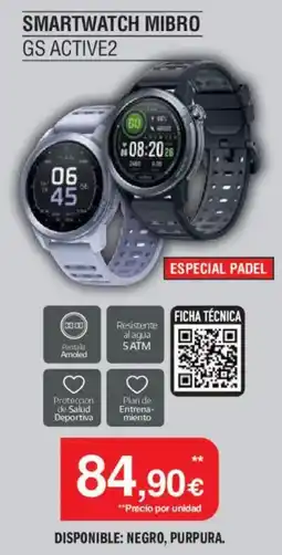 Milar Smartwatch mibro gs active2 oferta