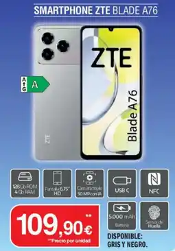 Milar Zte Smartphone blade a76 oferta