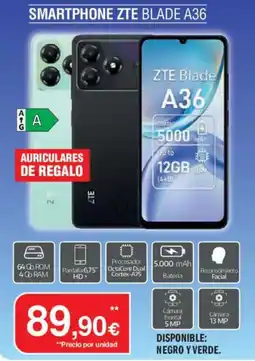 Milar Zte Smartphone blade a36 oferta