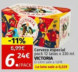 Maskom Supermercados Victoria Cerveza especial oferta