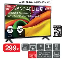 Milar LG Nanoled 43nu850b6la.aeu oferta
