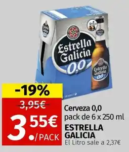 Maskom Supermercados Estrella Galicia Cerveza 0,0 oferta