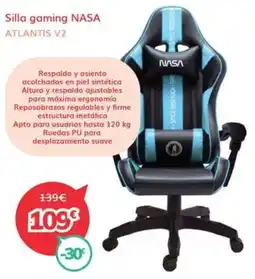 Mi electro Nasa Silla gaming oferta