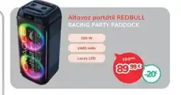Mi electro Redbull Altavoz portátil oferta