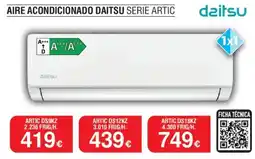 Milar Daitsu Aire acondicionado serie artic oferta