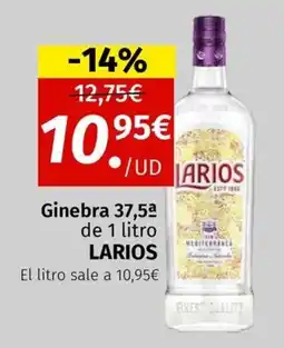 Maskom Supermercados Larios Ginebra oferta