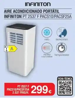 Milar Infiniton Aire acondicionado portátil pt 2537 f pacs10/pacsf25a oferta