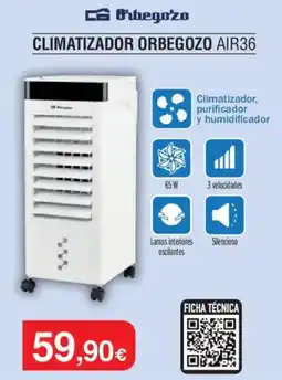 Milar Orbegozo Climatizador air36 oferta