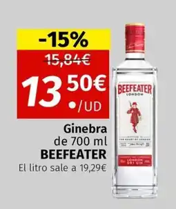 Maskom Supermercados Beefeater Ginebra oferta