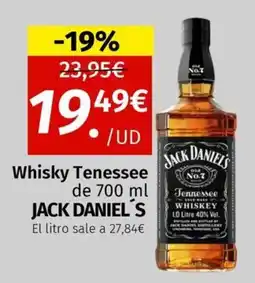 Maskom Supermercados Jack Daniel's Whisky Tenessee oferta