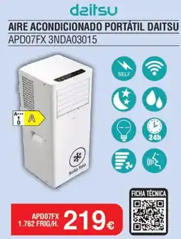 Milar Daitsu Aire acondicionado portátil oferta