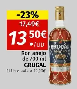 Maskom Supermercados Grugal Ron añejo oferta