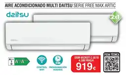 Milar Daitsu Aire acondicionado multi serie free max artic oferta