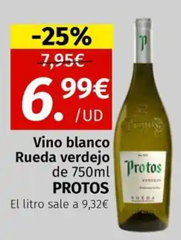 Maskom Supermercados Protos Vino blanco Rueda verdejo oferta