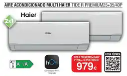 Milar Haier Aire acondicionado multi tide r premium25+35/40p oferta