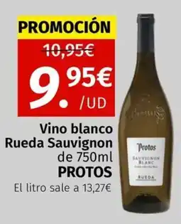 Maskom Supermercados Protos Vino blanco Rueda Sauvignon oferta