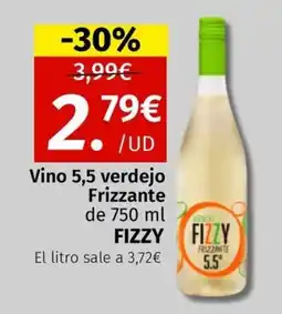 Maskom Supermercados Fizzy Vino 5,5 verdejo Frizzante oferta